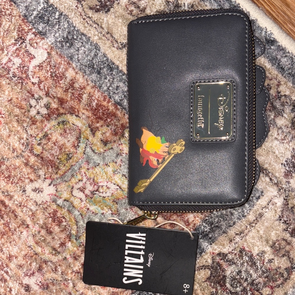 Disney Black and Gold Villains Wallet